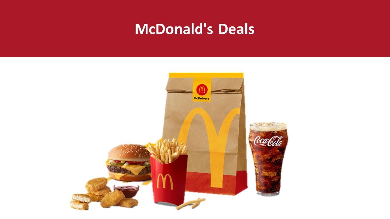 McDonald's deals,McDonald's coupons,McDonald's discounts,McDonald's promo codes,McDonald's offers,McDonald's freebies,McDonald's savings,McDonald's discounts on food,McDonald's discounts on drinks,McDonald's discounts on combos